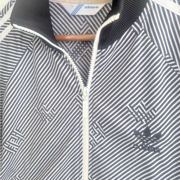 Rare Adidas size M 60th Anniversary 2009 Black & White Track Jacket. So cool. - Picture 2 of 10